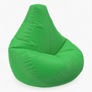 3D Star Bean Bag Chair Nylon Green