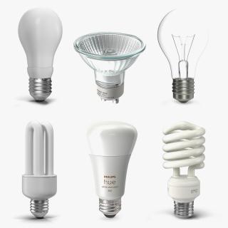 Light Bulbs Collection 5 3D model