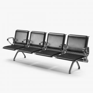 3D Airport Terminal Seating System