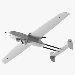 3D Rheinmetall Luna NG Drone White