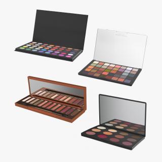 3D Eyeshadow Makeup Palettes Collection 3 model