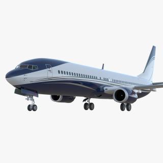 3D Boeing 737-900 ER Generic with Cabin