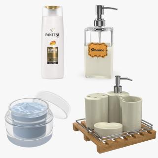 3D Bathroom Accessories 3D Models Collection