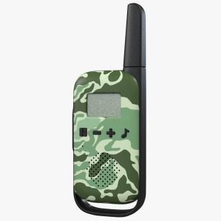 Walkie Talkie Portable Radio Camouflage 3D model