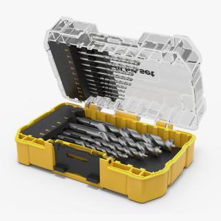 HSS Drill Bit Set with Storage Case 2 3D