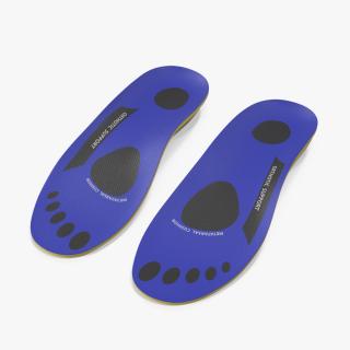 3D Orthopedic Sport Shoe Insole model