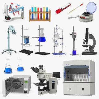 3D Lab Equipment Collection 8