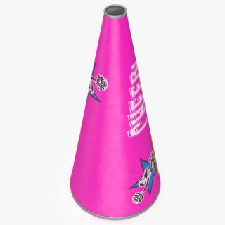 Megaphone Cone Pink 3D model