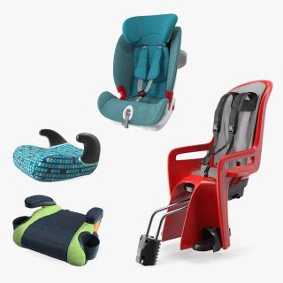 3D Child Safety Seats Collection 2