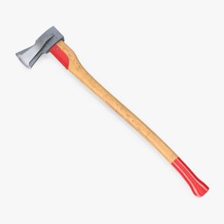 Log Splitting Maul Axe 3D