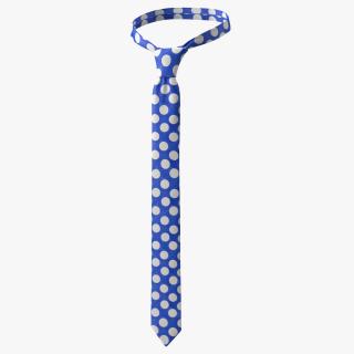 Polka Dot Necktie 3D