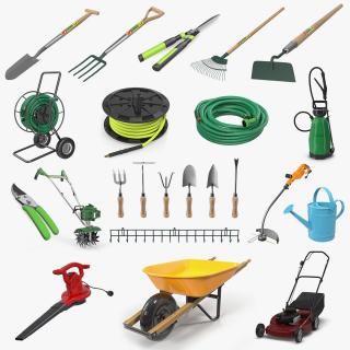 3D model Garden Tools Collection 7