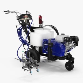 3D Road Marking Painting Machine Cold Spraying model