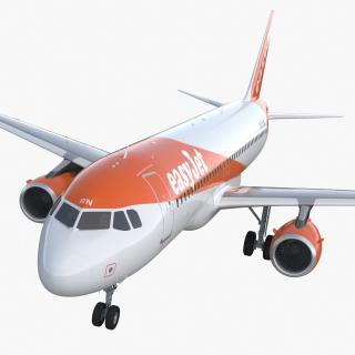 Airbus A320 EasyJet Airline 3D