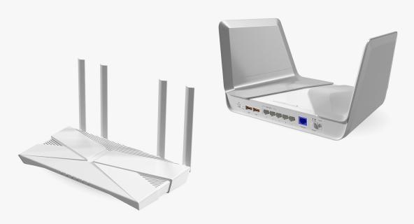 3D model Modern Wifi Routers Collection