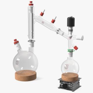 Short Path Distillation Kit 3D