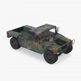 3D model HMMWV M998 Camo