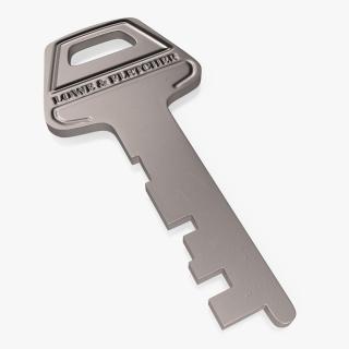 Metal Key 3D model