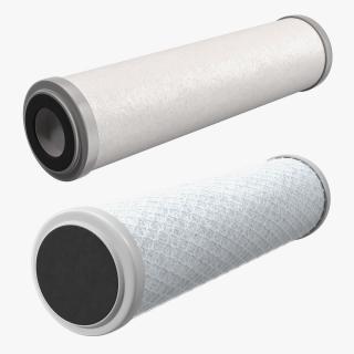 Water Filter Cartridges Collection 3D model