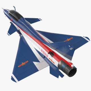 Chengdu J10 S Aerobatic Tandem Exterior Only 3D model