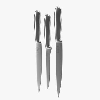 Paring Knives Set 3D