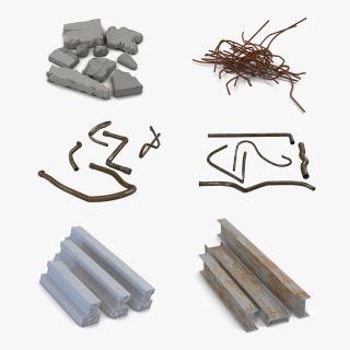 3D Construction Trash Collection 2