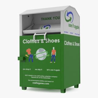 3D Clothes Drop Box