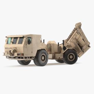 3D model Mine Clearing Vehicle Hydrema 910 Sand Used Rigged