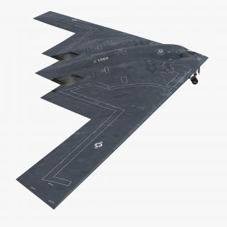 3D model Stealth Bomber B-2 Spirit