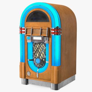 3D Retro Classic Jukebox