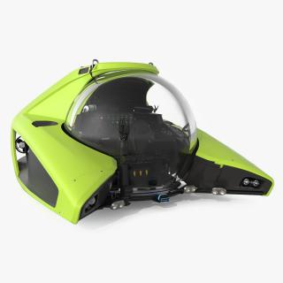 U-Boat Worx NEMO Submersible Vehicle Green 2 3D model