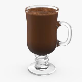 3D model Irish Glass Hot Chocolate