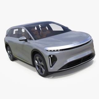 3D Lucid Gravity 2024 Electric SUV