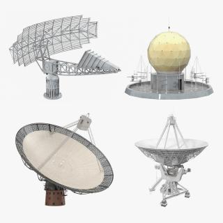 Radar Antennas Collection 5 3D