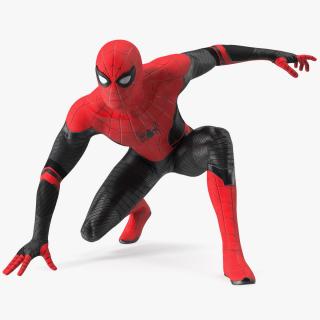 3D Spider Man Ready Pose