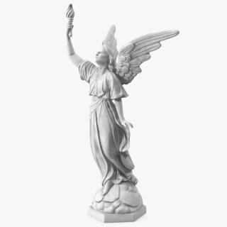 Marble Statue of Angel 3D