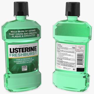 Listerine Freshburst Antiseptic Mouthwash 250ml 3D