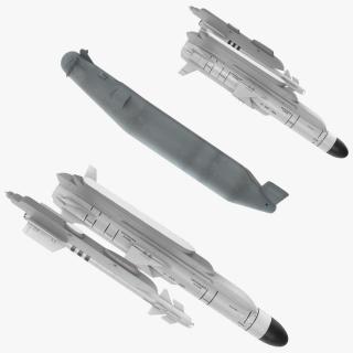 3D model Fighter Aircraft Armament