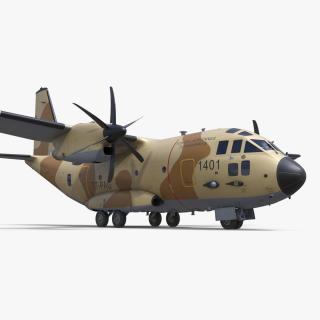 3D model Aircraft C-27J Spartan Morocco