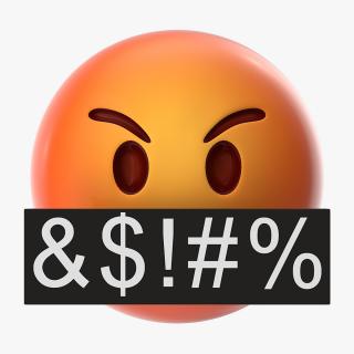 Mad Emoji 3D model