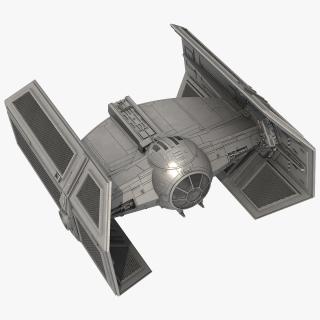 3D model Star Wars Tie Fighter Advanced