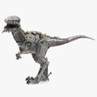 3D T-Rex Robot Walking Pose 2