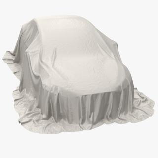 3D Outdoor Cover Car Sedan model