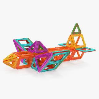 3D model Magnetic Designer Toy Airplane