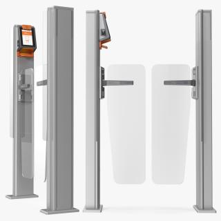 3D Axess AX500 Smart Gate NG Flap Glass