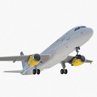 3D Airbus A320 Vueling Airlines model