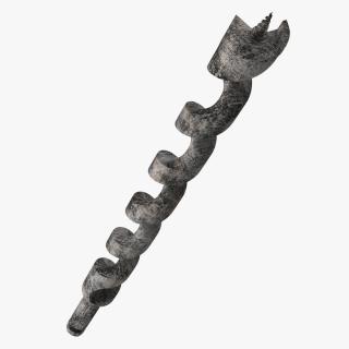 3D Carbon Steel Auger Bit Old