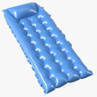 Foldable Beach Air Mattress 3D