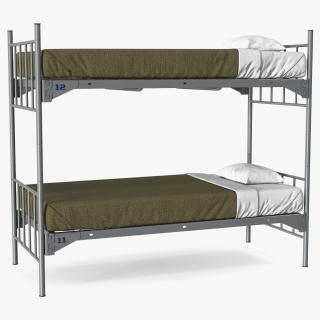 Army Bunk Bed New 3D