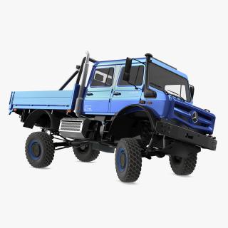 Mercedes Benz Unimog 4023 Off Road Vehicle Rigged 3D model